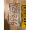 Image 3 : 2 License plates - Minnesota & Pennsylvania