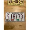 Image 3 : 2 Manioba license plates - 1984 & 1988