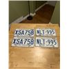 Image 1 : 2 Pair of 1978 British Columbia license plates