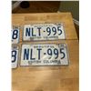 Image 3 : 2 Pair of 1978 British Columbia license plates