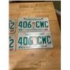Image 3 : 2 Pair of Saskatchewan license plates - 1983 & 2004
