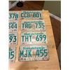 Image 3 : 8 Assorted Saskatchewan license plates - 1970, 1980, 1990s