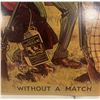 Image 9 : Bull Durham tobacco cardboard sign - 18"x25.5" - cannot verify authenticity - looks