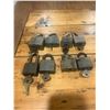 Image 1 : 8 Locks c/w keys