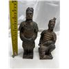 Image 2 : Vintage Terracotta Warrior Figurines from China (High Quality Dried and Stamped).