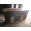 Image 1 : electric fire place with record player and radio 5ftx3ft