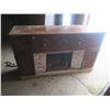 Image 2 : electric fire place with record player and radio 5ftx3ft