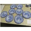 Image 2 : eight liberty blue plates 7.5"