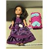 Image 1 : "My Life" purple gown doll and new sleeping bag set