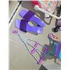 Image 4 : Doll items - Baby carrier, shoes, scooter, crutches, etc.