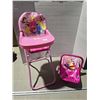 Image 1 : Disney Princesses doll high chair and carrier