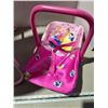 Image 2 : Disney Princesses doll high chair and carrier