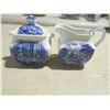Image 4 : libert blue cream and sugar bowls