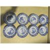 Image 2 : eight liberty blue bowls