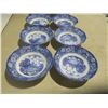 Image 6 : eight liberty blue bowls