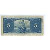 Image 2 : 1937 Bank of Canada Five Dollar Bank Note.