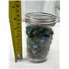Image 1 : Lot of Marbles Jar.