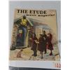 Image 2 : 1943 the etude music magazine and everett baker's SK. Hisktory book?