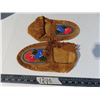 Image 1 : Vintage beaded moccasins -szie approx. 10"to 11"