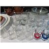 Image 3 : Lot of glass items