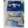 Image 2 : Misc lot (weiser door lock, wireless remote 3-pack, motion sensor, wireless chime, micocassette reco