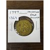 Image 1 : Great Britain. 1797 Imitation Gold Guinea. George III. EF.