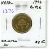 Image 1 : Nepal. 1996 Rupee. BU.