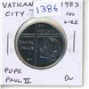 Image 1 : Vatican City. 1983 100 Lire. Pope Paul II. BU.