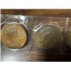Image 4 : Dealer’s Lot of 5 1953 Queen Elizabeth Coronation bronze medals. Lot of 5.