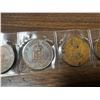Image 9 : Dealer’s Lot of 5 1953 Queen Elizabeth Coronation bronze medals. Lot of 5.