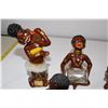 Image 2 : black americana figure set