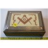 Image 1 : fabulous freemason inlaid box