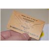 Image 2 : miniature railway insurance envelope