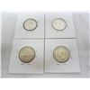 Image 2 : 4 Canadian Silver Geo 6th Quarters