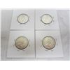 Image 2 : 4 Canadian Silver Quarters