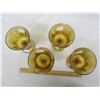 Image 4 : 4 Indiana Marigold Carnival Harvest Grapes Goblets