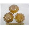 Image 2 : 3  Indiana Marigold Carnival Sunflower Bowls