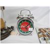Image 3 : Vintage Lot of Coca Cola Items Lamp ,Clock, 2 Wall Plaques