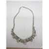 Image 2 : 2 Vintage Rhinestone Pieces Necklace and Bracelet No Stones Missing