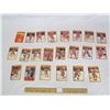 Image 1 : 1990-1991 OPC Central Red Army 21 Hockey Card Set