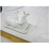 Image 2 : Vintage Cow Shaped Butter Dish