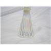 Image 2 : Vintage White Carnival Glass Perfume Bottle