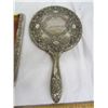 Image 4 : Antique Ladies 3 Piece Brush , Mirror , and Brush Set