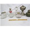Image 6 : Lot of 8 Antique Oil Lamps Parts or Projects