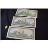 Image 2 : 3x Canada $2 banknotes