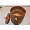 Image 2 : old walnut canister