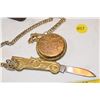 Image 2 : tradition pocket watch & knife -working