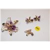 Image 1 : broach & earrings