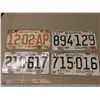 Image 3 : Lot of 8 license plates - 7 british columbia