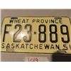Image 2 : 1951 Sk wheat province License plates - F23-889